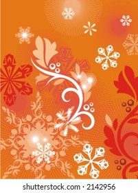 Exquisite Series of Winter and Holiday Backgrounds. Check my portfolio for much more of this series as well as thousands of similar and other great vector items.