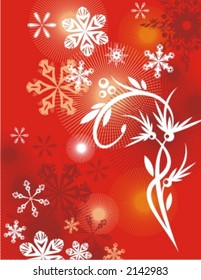 Exquisite Series of Winter and Holiday Backgrounds. Check my portfolio for much more of this series as well as thousands of similar and other great vector items.