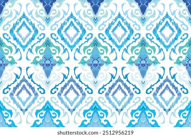 Exquisites türkisches Muster mit symmetrischen Designs für elegantes Wohndesign."Dieser Inhalt wurde mit Vektorgrafik-Tools und -Software erstellt, nicht von AI generiert."