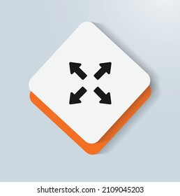 Extend data icon vector design