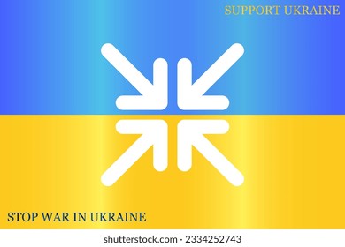 Extend, Re-size, Enlarge. Vector illustration