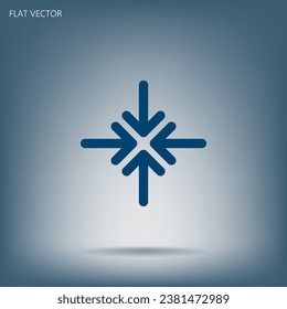 Extend, Re-size, Enlarge. Vector illustration
