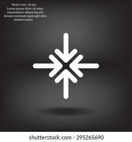 Extend, Re-size, Enlarge. Vector illustration