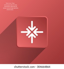 Extend, Re-size, Enlarge. Vector illustration