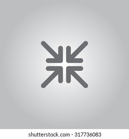 Extend, Re-size, Enlarge. Vector illustration