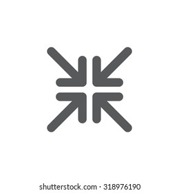 Extend, Re-size, Enlarge. Vector illustration