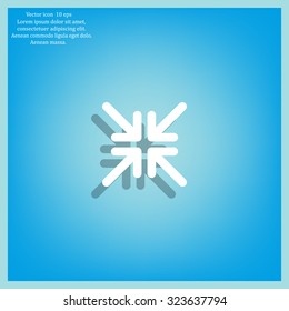 Extend, Re-size, Enlarge. Vector illustration