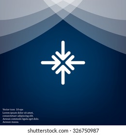 Extend, Re-size, Enlarge. Vector illustration
