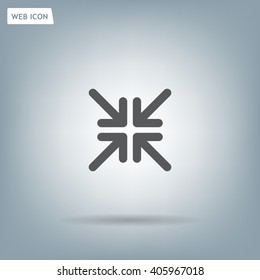 Extend, Re-size, Enlarge. Vector illustration