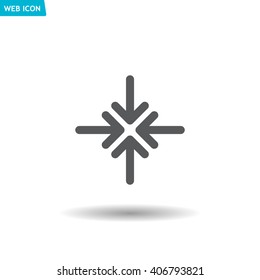 Extend, Re-size, Enlarge. Vector illustration