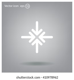 Extend, Re-size, Enlarge. Vector illustration