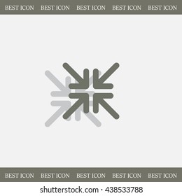 Extend, Re-size, Enlarge. Vector illustration