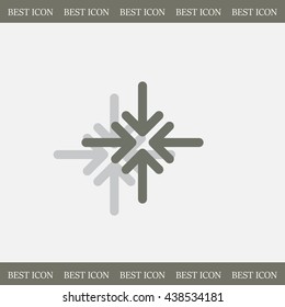 Extend, Re-size, Enlarge. Vector illustration