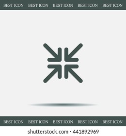 Extend, Re-size, Enlarge. Vector illustration