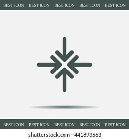 Extend, Re-size, Enlarge. Vector illustration