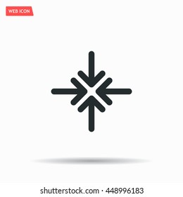 Extend, Re-size, Enlarge. Vector illustration