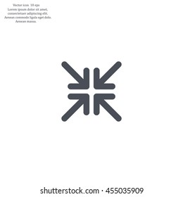 Extend, Re-size, Enlarge. Vector illustration