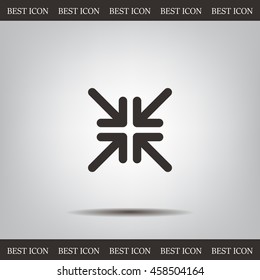 Extend, Re-size, Enlarge. Vector illustration