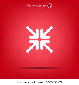 Extend, Re-size, Enlarge. Vector illustration