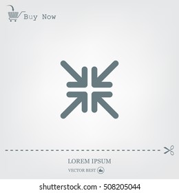 Extend, Re-size, Enlarge. Vector illustration
