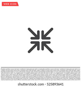 Extend, Re-size, Enlarge. Vector illustration
