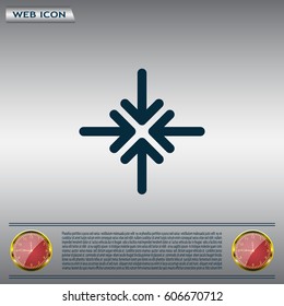 Extend, Re-size, Enlarge. Vector illustration