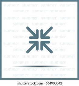 Extend, Re-size, Enlarge. Vector illustration