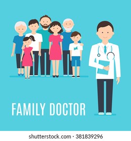 Extended Family and Medical Doctor or Physician