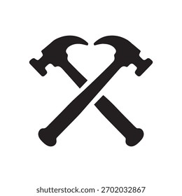 Emblema de martelo de alça estendida que representa a estrutura de alcance e a identidade mecânica qualificada