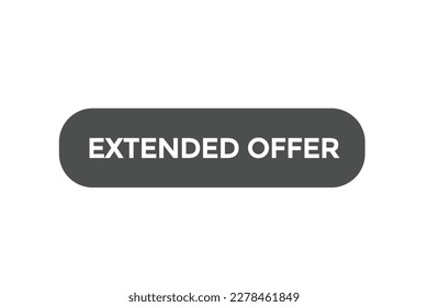 erweitertes Angebot von vectors.sign Label Blase Sprache erweitert Angebot 

