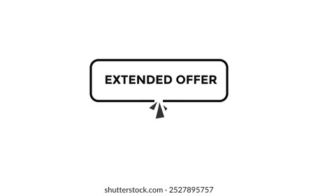 Oferta extendida de Plantillas de Anuncio de Web. Ilustración vectorial 