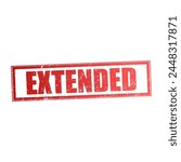 extended stamp vector design background