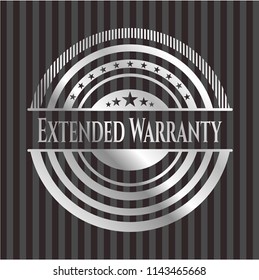 Extended Warranty silver emblem