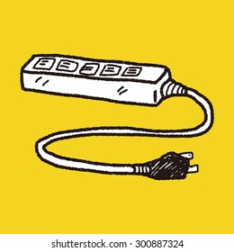 extension cord doodle