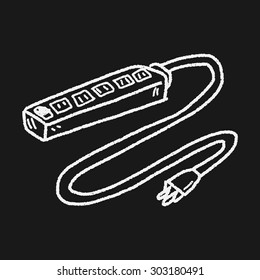 Extension cord doodle