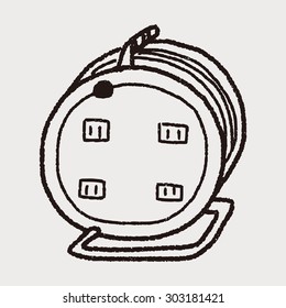 Extension cord doodle