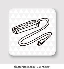 Extension cord doodle