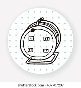 Extension cord doodle
