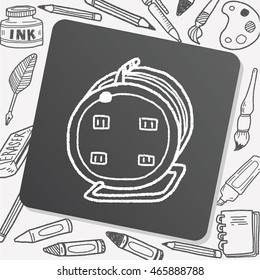 Extension cord doodle