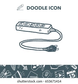 extension cord doodle