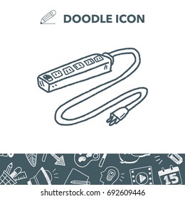 Extension cord doodle