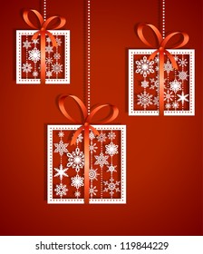 Extensional christmas card, EPS 10, file has layers