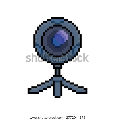 extention computer camera pixel art