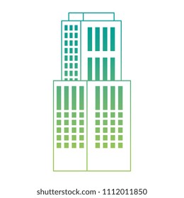 exterior building isolated icon