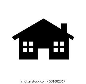 exterior house isolated icon vector illustration design