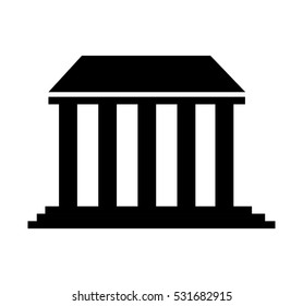 exterior house isolated icon vector illustration design