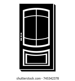 Exterior icon. Simple illustration of exterior vector icon for web