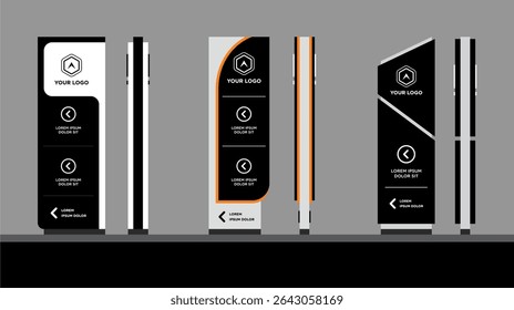 Exterior and interior signage concept corporate identity