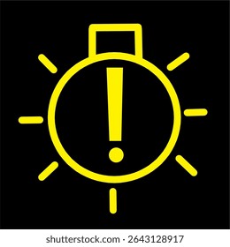 exterior light fault warning light car useful for automotive industry
