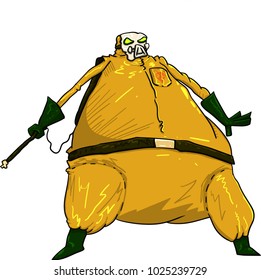 exterminator against insect 